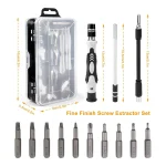25/115/135/140 in1 Screwdriver Set Magnetic Torx Phillips Screw Bit Kit With Electrical Remover Wrench Repair Phone PC Tools 3