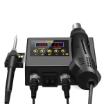 8898 2 in 1 Soldering Station Digital Display Hot Air Gun Welding Rework For Cell-Phone BGA SMD PCB IC Repair Solder Iron Tools 4