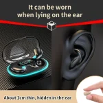 X55 Mini Wireless Earphones Bluetooth Headphones Noise Reduction Sport Game Sleep Bluetooth 50 Earbuds HIFI Stereo Music Headset 3