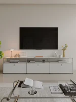 Tv Stand Storage Cabinets Corner Cabinet Metal Storage Display Cabinet Living Room Module Modular DIY FurnitureFurniture 4