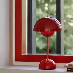 Modern mushroom night light, touch color changing lamp, bedroom bedside atmosphere lamp, home decor desktop decorations 6