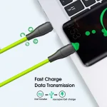 120W USB C 2Ports Charger Kit Green Wall Plug EU/US Adapter Fast Charging For iPhone iPad Samsung Xiaomi USB Type C Data Cables 6