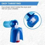 Reusable Eyedrops Holder Eye Drops Bottle Helper Eye Ointments Drops Holder Device Eyedrop Guide Aid Help Applicator Care Tool 3