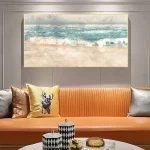 Abstract Beach Landscape Canvas Painting Posters and Prints Modern Wall Art Pictures for Living Room Home Decor Cuadros 3