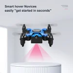 K04 Mini Folding Storage Aircraft Mini Drone Aerial Photography High Definition Explosive drone 4k profesional mavic air2 5