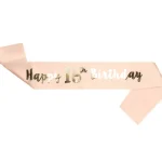 1bag Happy 18th 30th 40th 50th 60th Birthday Sash Party Gifts Girl Sash Women adult Birthday Decor DIY Party Decoration Supplies 2