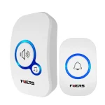 Fuers Wireless Doorbell Waterproof Welcome Chime Home Door Bell Intelligent 32 Songs Smart Alarm With Battery For Store Hotel 5