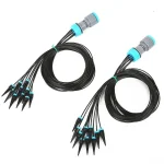 Automatic Garden Irrigation Controller Digital LCD Electronic Programmable Valve Hose Water Timer Waterproof Automatic On Off WF 4