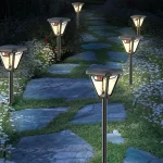 1PC Floor Lamp/Wall Lamp Dual Purpose Lamp Outdoor Solar Led Outdoor Waterproof Light Outdoor Garden Street Wall Light Supply 4