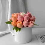 New Tulip Aroma Candle Silicone Mold DIY Flowers Resin Gypsum Form Decoration Mould Handmade Soap Candle Making Supplies 6