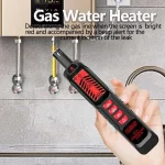 Combustible Gas Leak Detector Natural  Alcohol LPG Methane Analyzer Buzzer Alarm PPM Analyzer Combustible Sensor Tool 2