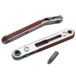Multifunctional Bidirectional Forward and Reverse Ratchet Screwdriver Elbow Flat Head Wrench Cross Screwdriver Slotted Tool 6
