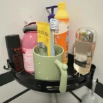 3/2/1 PCS Strong Adhesive No Drill Shower Shelf Storage Upgraded Waterproof Bathroom Organizer Shampoo & Towel Holder Wall Mount 6