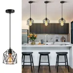Nordic modern minimalist E27 pendant light for dining room, kitchen, bar counter, hallway, bathroom, bedroom, and bedside