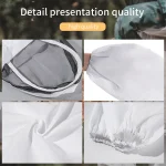 Full Body Beekeeping Clothes Professional Beekeepers Clothes Protection Beekeeping Suit Safty Veil Unisex Children Protective 5