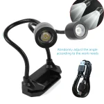Microscope LED Ring Light Illuminator Lamp For Microscope Circle Light Industrial Microscope Camera Light source EU Plug 6