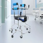 Rollator Walker 8-Wheel Adjustable Mobility Aid, 220lbs Capacity, Seat & Brakes for Elderly, Rehabilitation 2