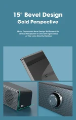 HOMEFISH Computer Desktop High-quality Bluetooth Wired Dual-purpose High-volume Microphone Two-in-one Speaker 6