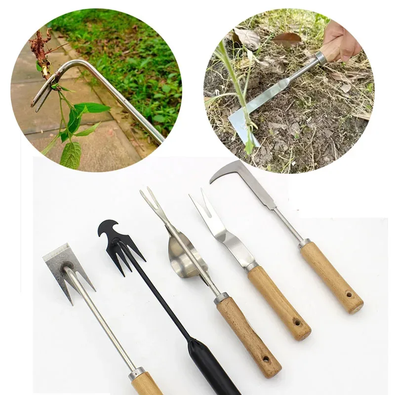 Manual Weeding Machine Set: Mower Sickle + Road Crack Weeding Tool + Garden Hand Shovel - Heavy Duty Carbon Steel for Outdoor & Manual Weeding Machine Set: Mower Sickle + Road Crack Weeding Tool + Garden Hand Shovel - Heavy Duty Carbon Steel for Outdoor &