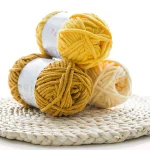 2pcsX50g Thick Velvet Yarn Handmade DIY Knitting Yarn Wool Line Scarf Hat Soft Chenille Yarn Knit Wol 2