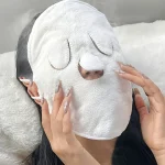 Reusable Hot and Cold Compress Face Towel Masks - Moisturizing Facial Steamer for Hot and Cold Skin Care, Soft, Gentle 5