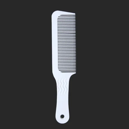 Salon-Grade Teasing Hair Comb - Rounded Wavy Teeth Barber Comb, Flat Top Styling Comb, Hairdressing Tool