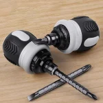 New Ratchet Screwdriver Set Dual-Purpose Short Shaped Radish Head Screwdriver High Hardness Labor-Saving Screwdriver DIY Tools 2