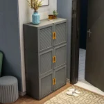 Simplicity Household High-Capacity Shoerack Hallway Cabinets For Living Room Storage Goods Shelves Corridor Shoe Rack Furniture 2
