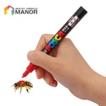 1Pcs Beekeeping Mark Pen Queen Bee Marker 5 Colors Optional Not Fade Bee Identification Equipment Beekeeping Tools 4