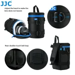 JJC Luxury Camera Lens Bag Pouch Case for Canon Lens Nikon Sony Olympus Fuji DSLR Photography Accessories Shoulder Bag Backpack 4