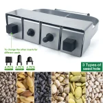 Handheld Seedling 4 Soil Block Maker 2 Inch Soils Blocking Tool Used for Seedling Greenhouse Garden Supplies 4