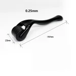 Derma Roller for Facial Body Hair Growth,540 Needles, Micro Face Roll Tool, Skin Beard, 0.2mm, 0.25mm, 0.3mm 2