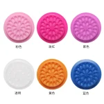 100pcs Eyelash Glue Holder Eyelashes Extension Supplies Adhesive Pallet Gasket Eye Lashes Tray Plastic Pads Makeup Tool 3