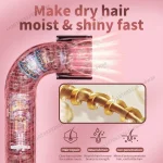 200 Million Anion Blow Dryer Professinal Leafless Hair Dryer Negative Lon Hair Care Quick Home Powerful Hairdryer Constant HD18 4