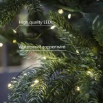 1PCS 500/1000LED Fairy String Lights Christmas Garland Outdoor Decor Lights Waterproof With Remote For Tree Street Wedding Party 6