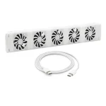 3Fan/5 Fan Intelligent Cooling Fans For Home Heating Radiator Airflow 30/50CFM 51m³/h 85m³/h Sustainability Automatic Thermostat 3