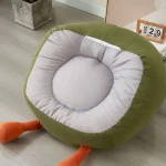 Designer Avocado Cartoon Kids Sofa Bean Bag Chair Single Seat Children Armchair Toddler Plush Nursery Playroom Balcony Green 6