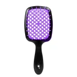 1 piece anti-static tangled hair comb hair massage brush hollow out curly hair brush hair salonhair salon tools 4