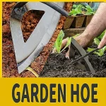 Premium All-Steel Hardened Hollow Hoe - Handheld Weeding Rake Durable and Rust-Resistant, Ideal for Vegetable Gardens 2