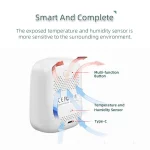 WIFI Air Quality Tester Portable PM2.5 CO2 Air Pollution Analyzer Temperature Humidity Test Meter APP Control Infrared Sensor 2