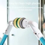 Wireless Electric Cleaning Brush Spin Cleaning Scrubber Multifunctional Cleaning Tools Parlour Kitchen Bathroom Cleaning Gadgets 4