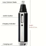 4 in 1 All Purpose Beauty Set Painless Trimming of Nose Hair Beard Eyebrow Trimming and Shaver in One to Create a Delicate Face 6