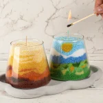 500g-1000g White Sand Wax Ice Flower Wax DIY Scented Candle Making Accessories Snowflake Wax Pearl Candles Sand Painting Tools 5