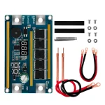 12V 99 Gears Spot Welder Kit Digital Power Adjustable Spot Welding Pen Control Board Nickel Sheet For 18650 Lithium Battery 6