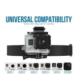 Head Strap Mount Headband Belt Holder For GoPro Hero 13 12 11 10 9 8 7 6 insta360 SJCAM AKASO DJI Osmo Action Camera Accessories 3
