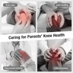 Smart Hot Compress Knee Relaxing Massager Knee Cap Treasure Laser Infrared Elbow Shoulder Massager Relive Joint Pain Stiffness 5