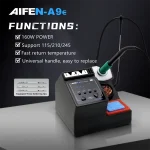 AIFEN A9E Soldering Station Compatible Original Soldering Iron Tip 210/245/115 Handle Control Temperature Welding Rework Station 2