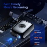 KENSEN S26 Electric Shaver for Men 4D Floating Blades Foil Shavers Waterproof 8000RPM Beard Trimmer Portable Mini Electric Razor 4