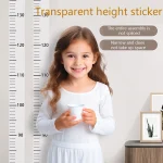 1PC Height Sticker 0-200cm Sticker, Living Room Bedroom, Middle School Student Dormitory Wall Waterproof Self-adhesive Height Pa 4