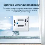 Window Washer Robot Dual Water Spray Remote Control Electric Glass Cleaner for High-rise Window Outside Anti-falling Smart Home 4